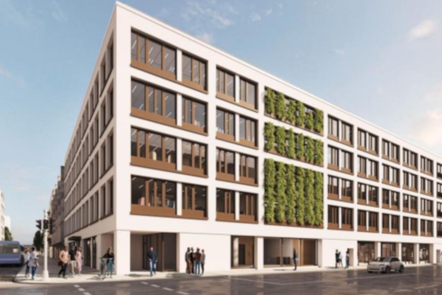 Fassade Bürogebäude AMALIE