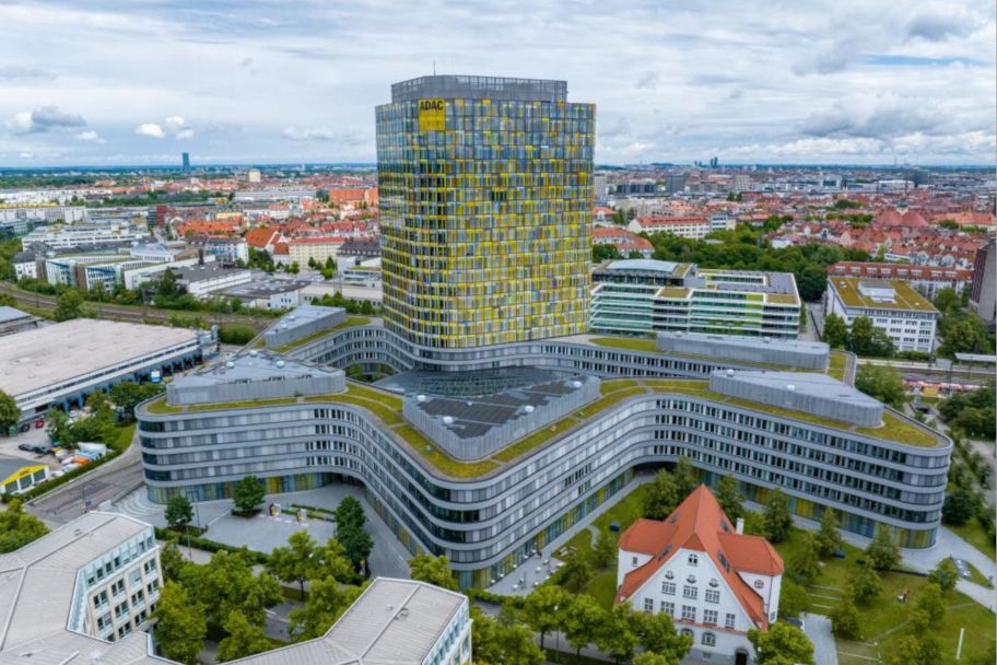 Luftbild ADAC-Zentrale