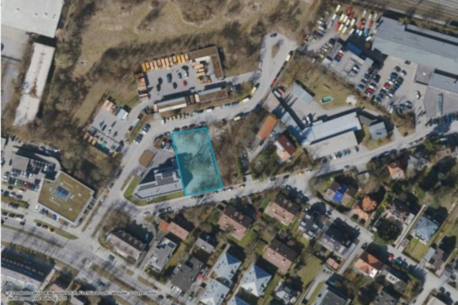 Luftbild Gewerbegrundstück Drosselweg