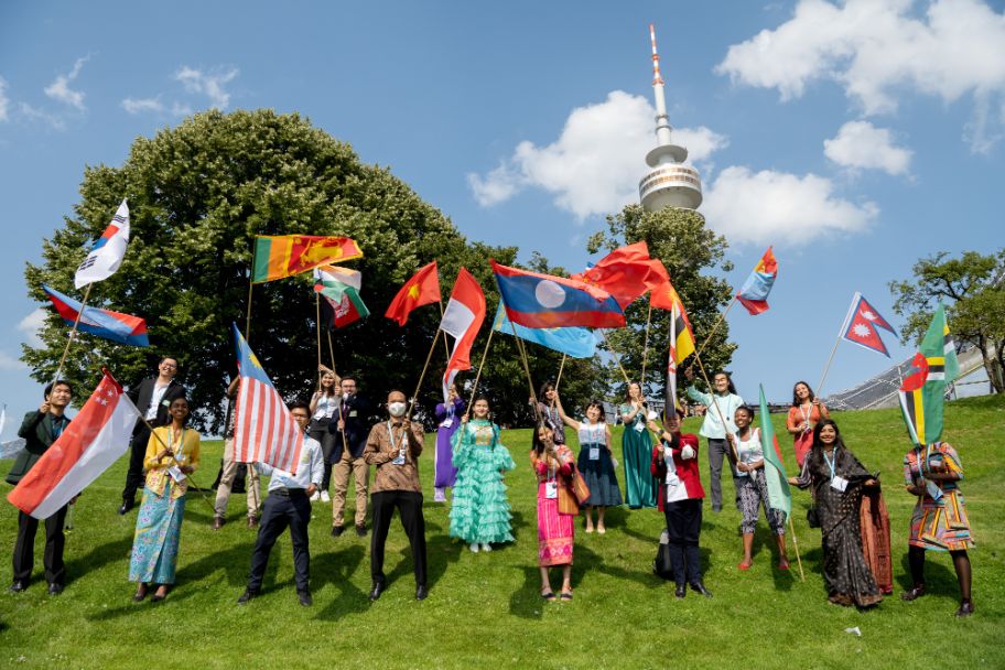 Gruppenbild Delegierte One Young World