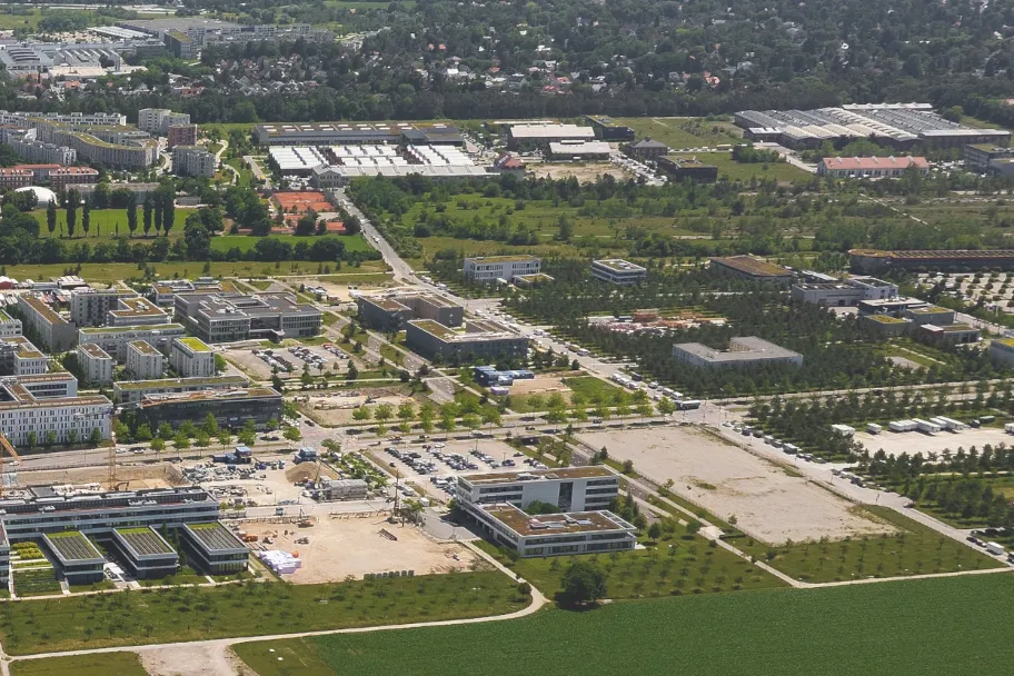 Luftbild Technologiepark Freiham