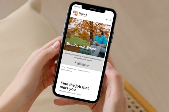 Handyansicht Jobbörse