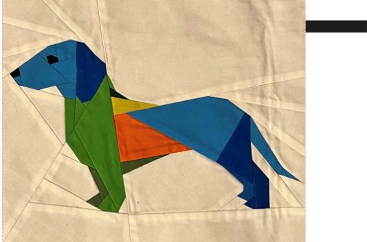 Quilt-Katalog - Der Münchner Dackel