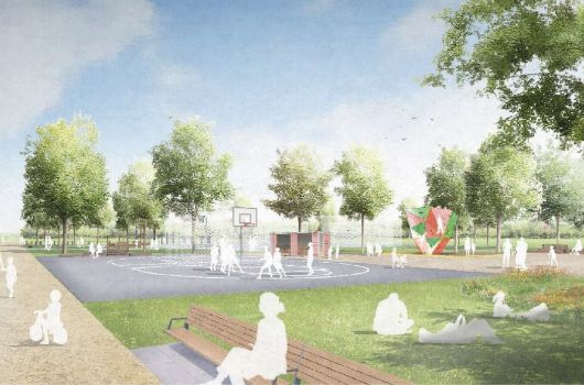 Visualisierung Freihamer Park