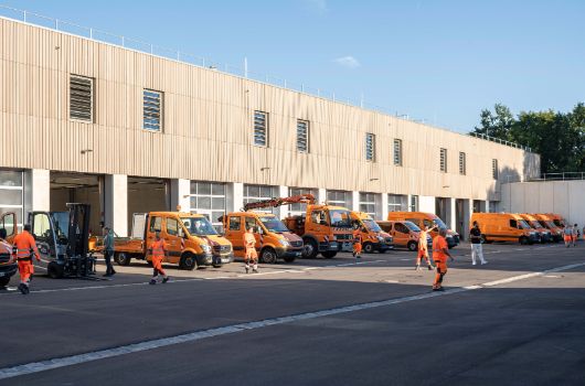Betriebshof Straßenunterhalt Mitte