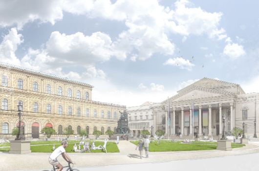 Max-Joseph-Platz Visualisierung