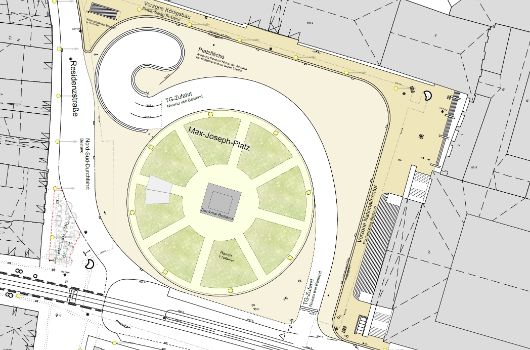 Max-Joseph-Platz Lageplan
