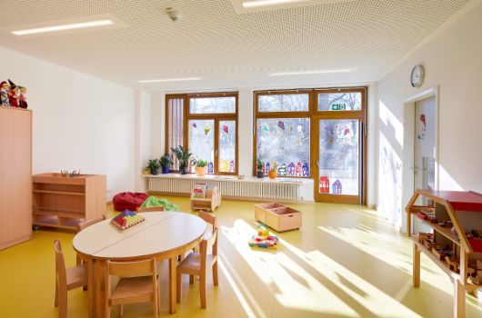 Gruppenräume Kindergarten und Kinderkrippe