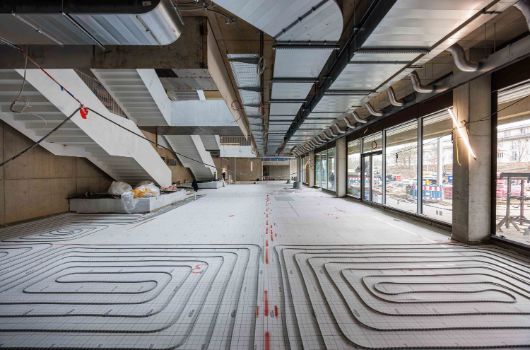 Technische Gebäudeausrüstung Foyer und Mensa