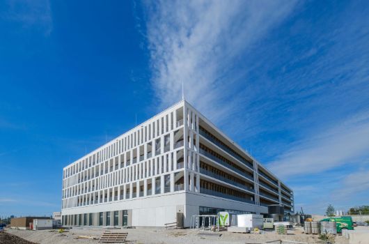 Blick auf die Nord-Ost-Fassade