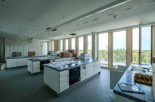 Blick in den zukünftigen Hauswirtschaftsraum
