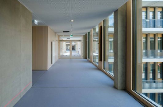 Blick in den Flur Lernhaus