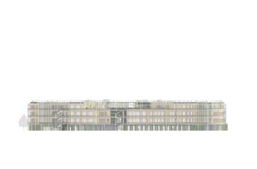 Schulcampus Ansicht West
