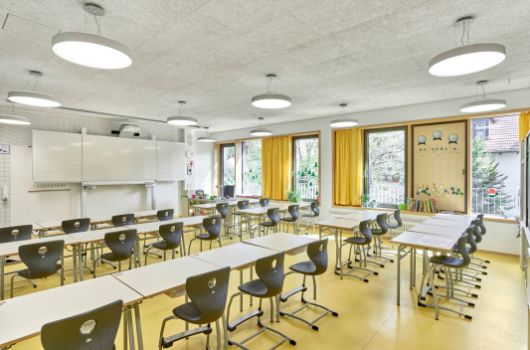 Klassenraum im 1. Obergeschoss