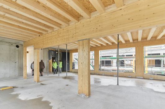 Forum und Lichthof in einem zukünftigen Lernhaus