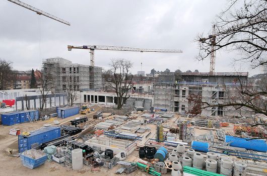 November 2025_Betonierarbeiten entlang der Haupterschließungszone