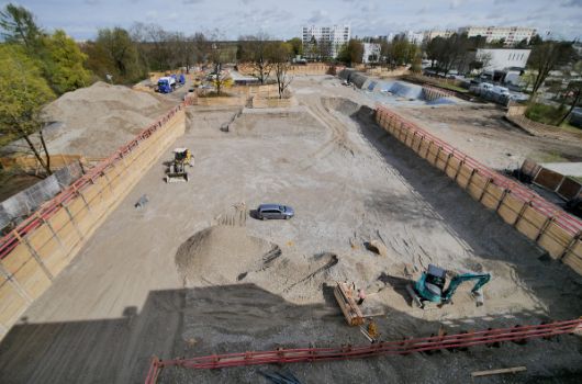 Blick nach Norden Richtung Weitlstraße