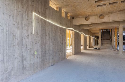 Flur des Gymnasiums
