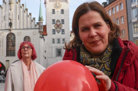 Bürgermeisterin Verena Dietl am Equal Pay Day