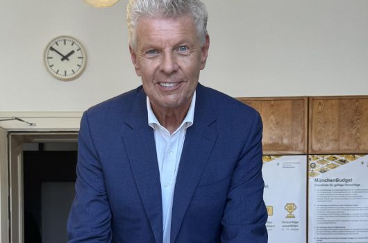 Oberbürgermeister Dieter Reiter bei der Ideenwerkstatt am 3. Mai 2025 im Neuen Rathaus 