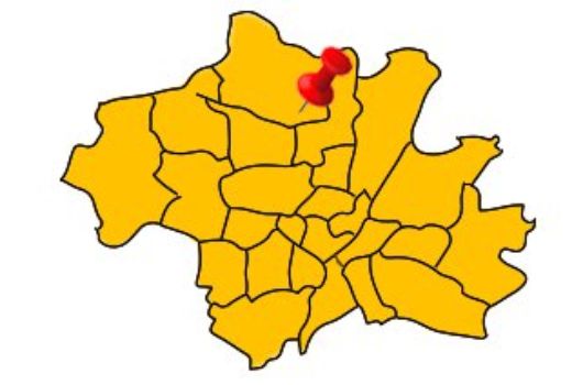 Federgrasweg Lage