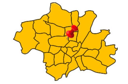Lage im Stadtgebiet