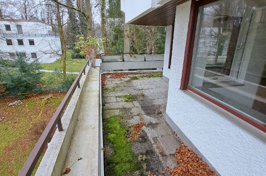 Harthauser25c - Balkon am Essbereich