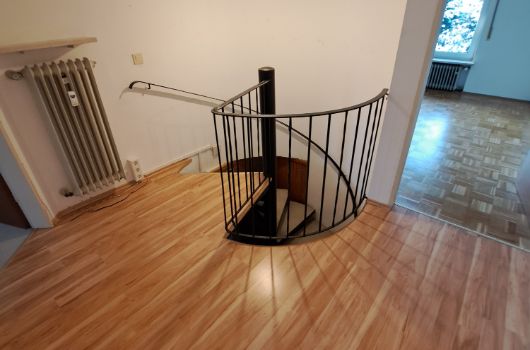 Spindeltreppe zum Hobbyraum