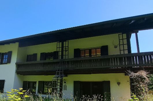 Ludwig-Ganghofer36 - Hausansicht vom Garten