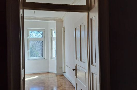 Blick ins bisherige Esszimmer 19qm