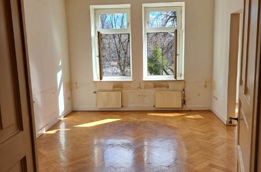 Blick ins bisherige Wohnzimmer 21qm