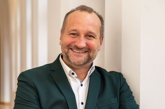 Personal- und Organisationsreferent Andreas Mickisch