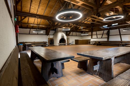 Krainsberger Hof – Tenne mit Kamin