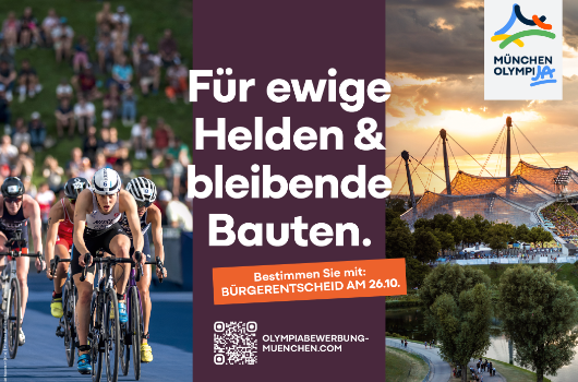 Themenmotiv für ewige Helden und bleibende Bauten. 