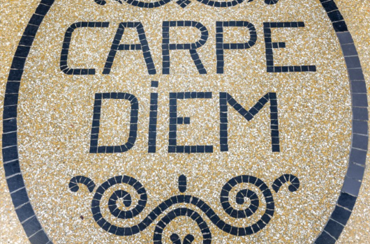 Terrazzoboden Mosaik