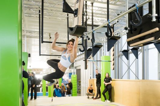 Munich Action Park - Ninja-Parcours in Aktion