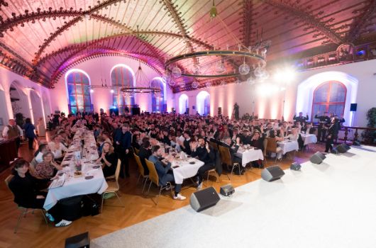 Sportempfang München 2026: Festsaal mit Gästen