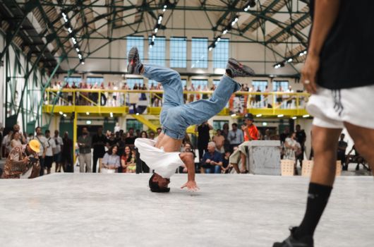 Breakdance-Performance im CASA