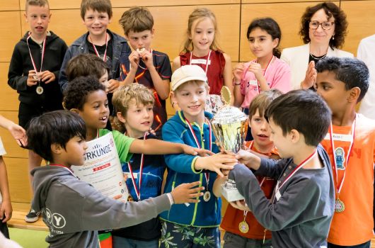 Schulschachtunier der Münchner Schulen - Sieger*innen des Tuniers