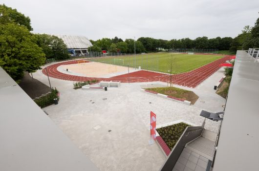 Überblick über die Sportanlage