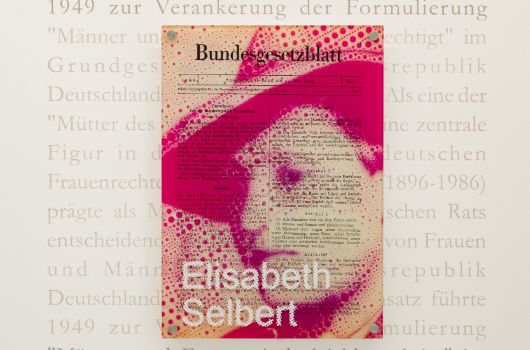 Gedenktafel von Dr. Elisabeth Selbert