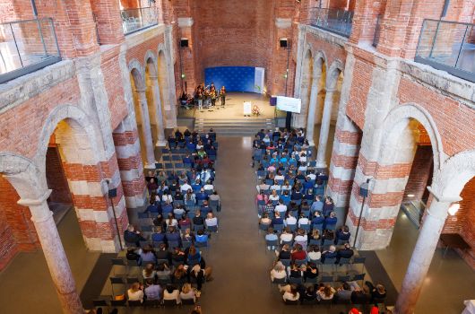Preisverleihung Klimaschule Gold - Festsaal