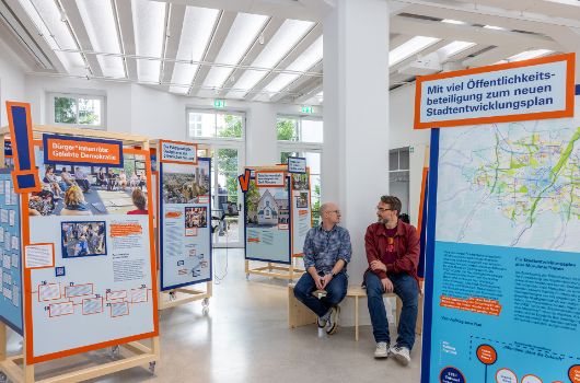 Ausstellung im PlanTreff: Stadtentwicklung im Dialog