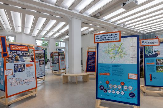 Ausstellung im PlanTreff: Stadtentwicklung im Dialog