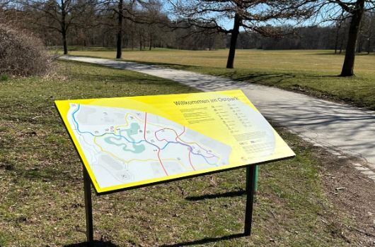 Ostpark Orientierungstafeln