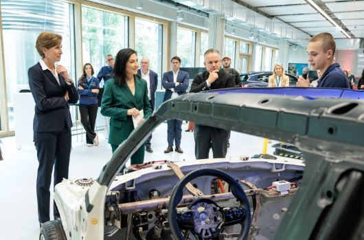 Tour im BMW Talent Campus 