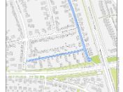 Kartenausschnitt Ganzenmüller Straße