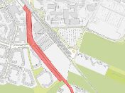 Kartenausschnitt Carl-Wery-Straße