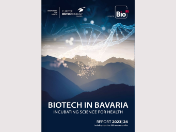 Titel der Broschüre Biotech in Bavaria 23/24