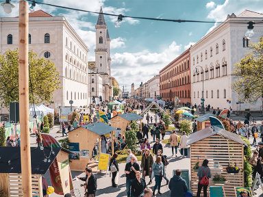 Zamanand-Festival: Blick in die Ludwigsstraße